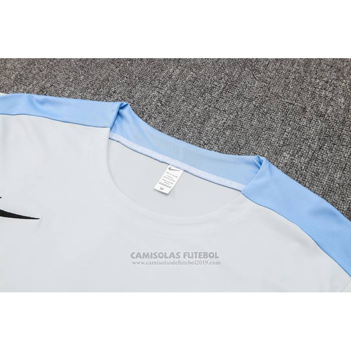 Fato de Treino Tottenham Hotspur Manga Curta 2024-2025 Cinza - Calcas Curta